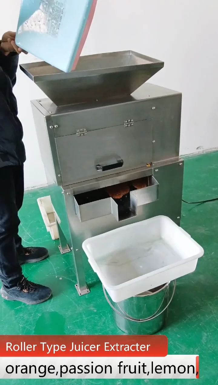 Automatic Orange Juicer Extractor Machine Commercial Lemon Roller Press