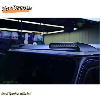 MRD LED Carbon Roof spoiler Light for G Class W463 W464 for Mercedes Benz G class G63 G500  G550 roof spoiler carbon fiber made