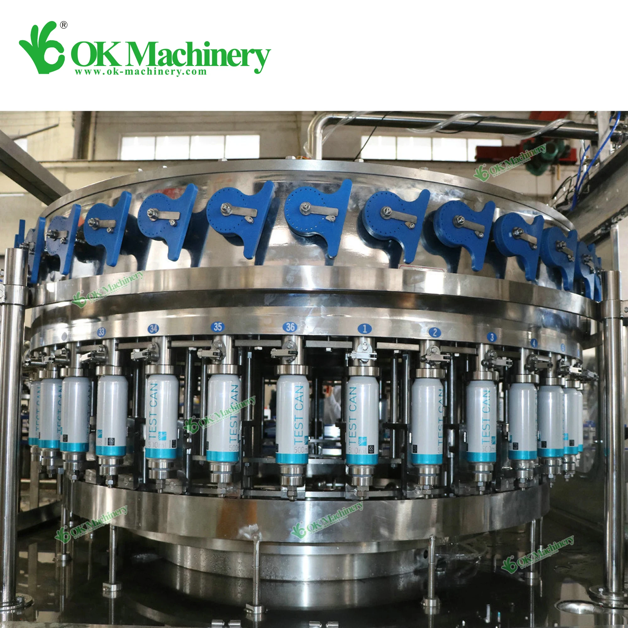 DZ040 12000 Aluminum Beer Can Per Hour Small Capacity Beer Can Filling Canning Sealing Machine/production Line