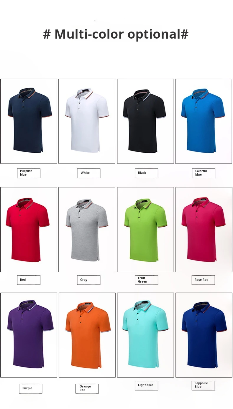 Wholesale Cotton Polo Shirts Custom Design Blank polo t-shirt Sublimation Embroidery Logo Polo Shirts for men