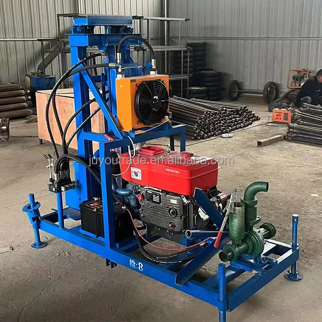 Sunmoy Drilling Machine For Water 120m Small Hard Rock 100m Underground