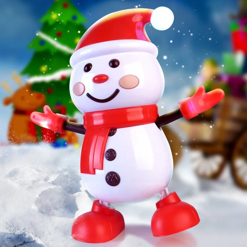 2022 New Dancing and Singing Christmas Gift Robot With Lights