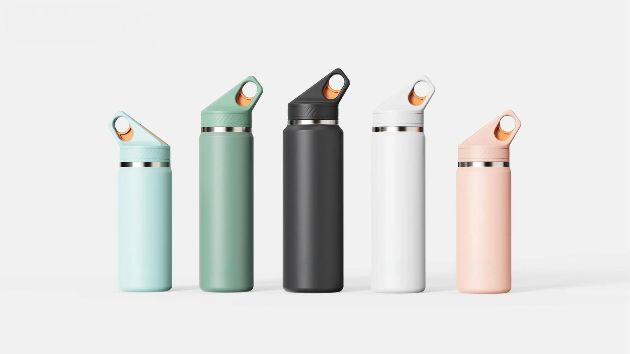 740ml Stainless Steel Double Wall Vacuum Flask with for Straw Lid Outdoor Sport Vacuum Thermos Bottle for Drinking