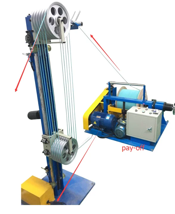 China Manufacturer Qipang Tc800 Spool Winding Machine Large Wire Cable