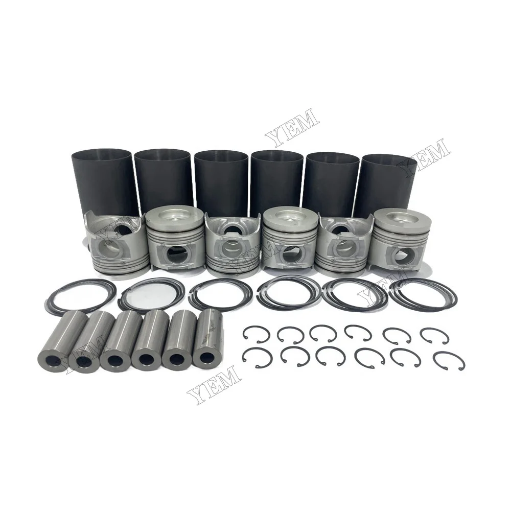 For Isuzu 6HK1 Cylinder Liner Kit Engine Parts Repair Replacement
