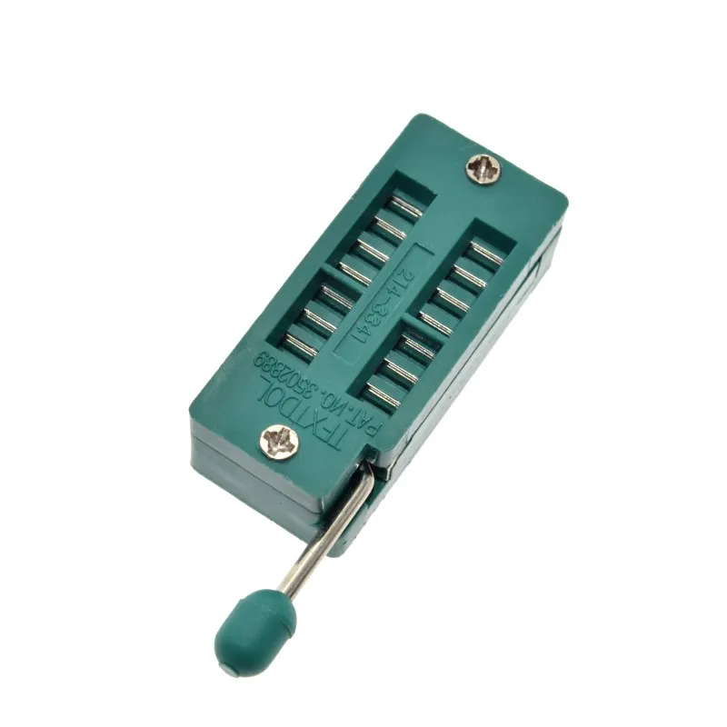 ICテスト用ユニバーサルZIFソケット 14ピン 14ピンDIP 2.54mm IC