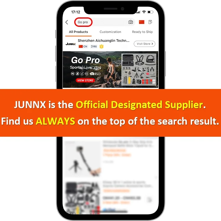 Набор аксессуаров для экшн-и спортивной камеры JUNNX 50 в 1, Go Pro Аксессуары для Gopro 10, 9, 8, 7, 6, 5, Hero 4, 3, 2, DJI, Xiaomiyi