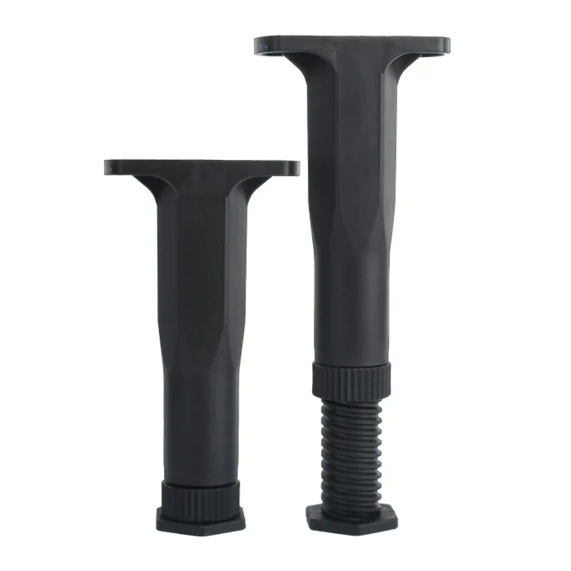 Plastic Adjustable Leveling bed Support Leg Plastic Replacement Feet Furniture Legs For Cabinet