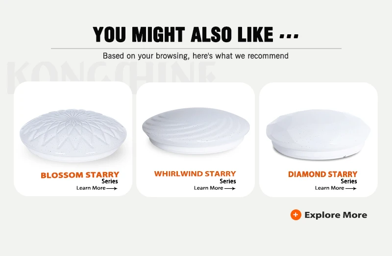 Konshine Pop Acrylic Lampshade Nordic Decorative Smart Sensor Modern