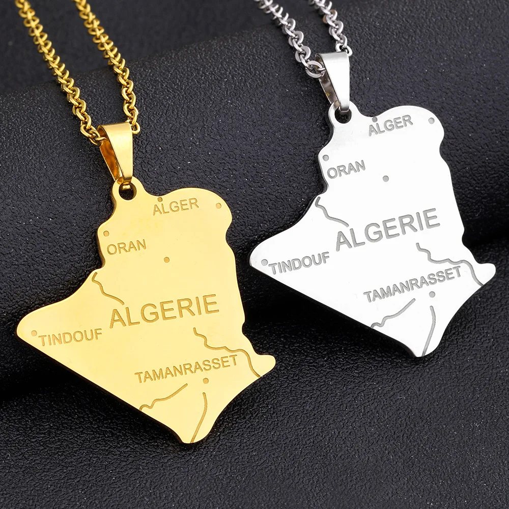Map Necklace