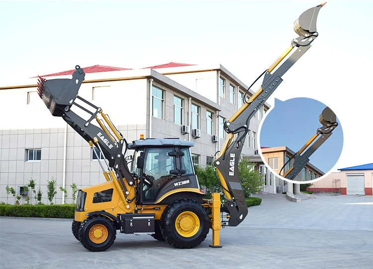 Free Shipping Backhoe Excavator Loader Tractor New Retroexcavadora Jcb ...