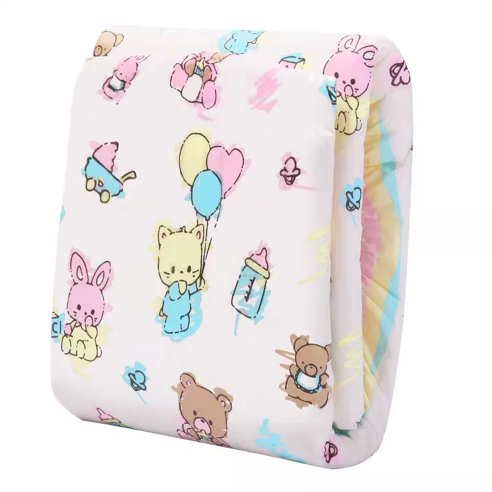 Premium Plastic Backed Two Tape ultra Thick Abdl Adult Baby Sissy Diaper Stories for Girl