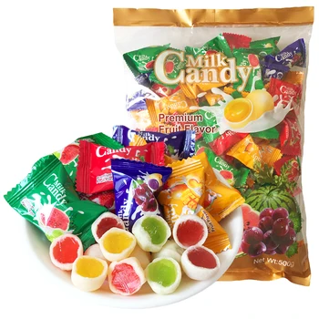 500g ThaiChewy Chewy milk candy soft jelly halal sweets