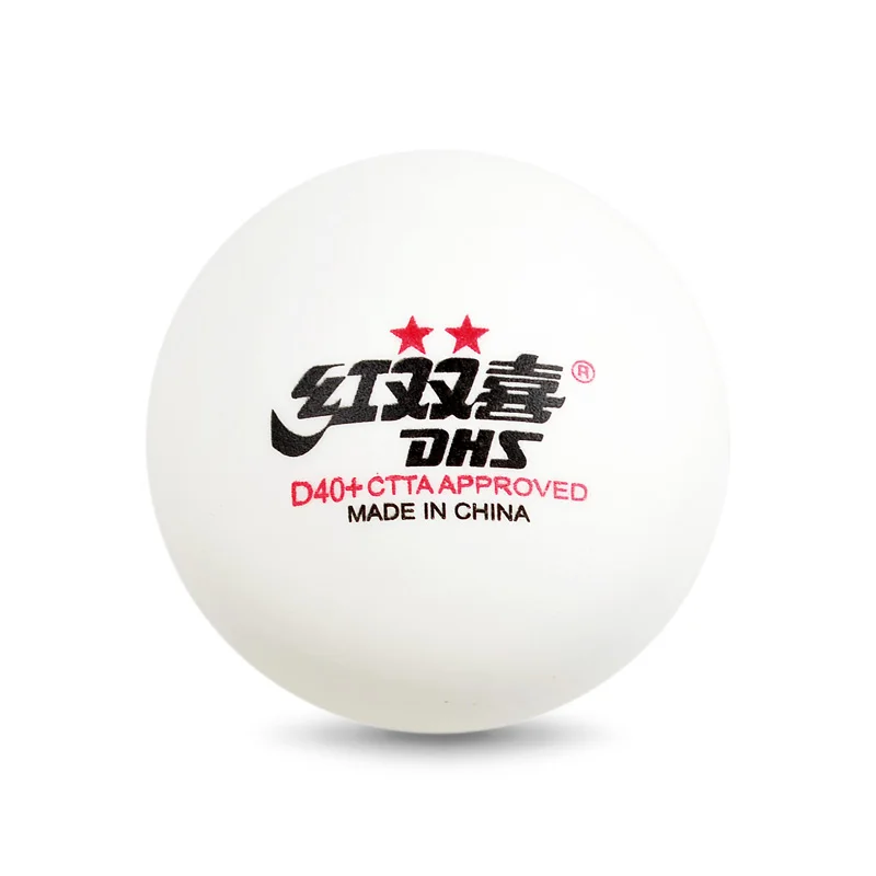 Мячи для настольного тенниса DHS 2 звезды 40 + мячей со швами мячи любителей фитнеса развлечений