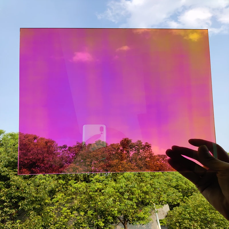 Shopping Mall Commercial Office Building Rainbow Colorful Self Adhesive