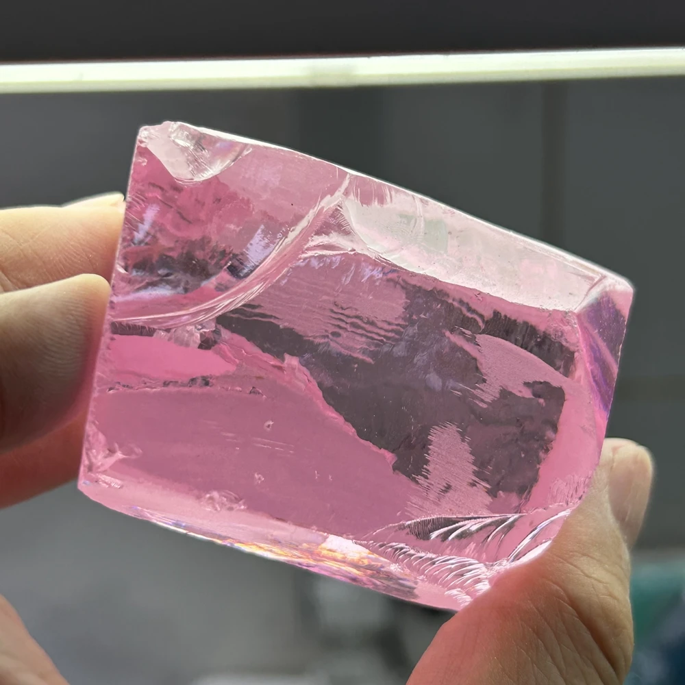HQ Gems 1 Kilogram Synthetic Uncut Cubic Zircon Materials Blue White Yellow Green Pink Purple Red Colors Raw CZ Rough Stone