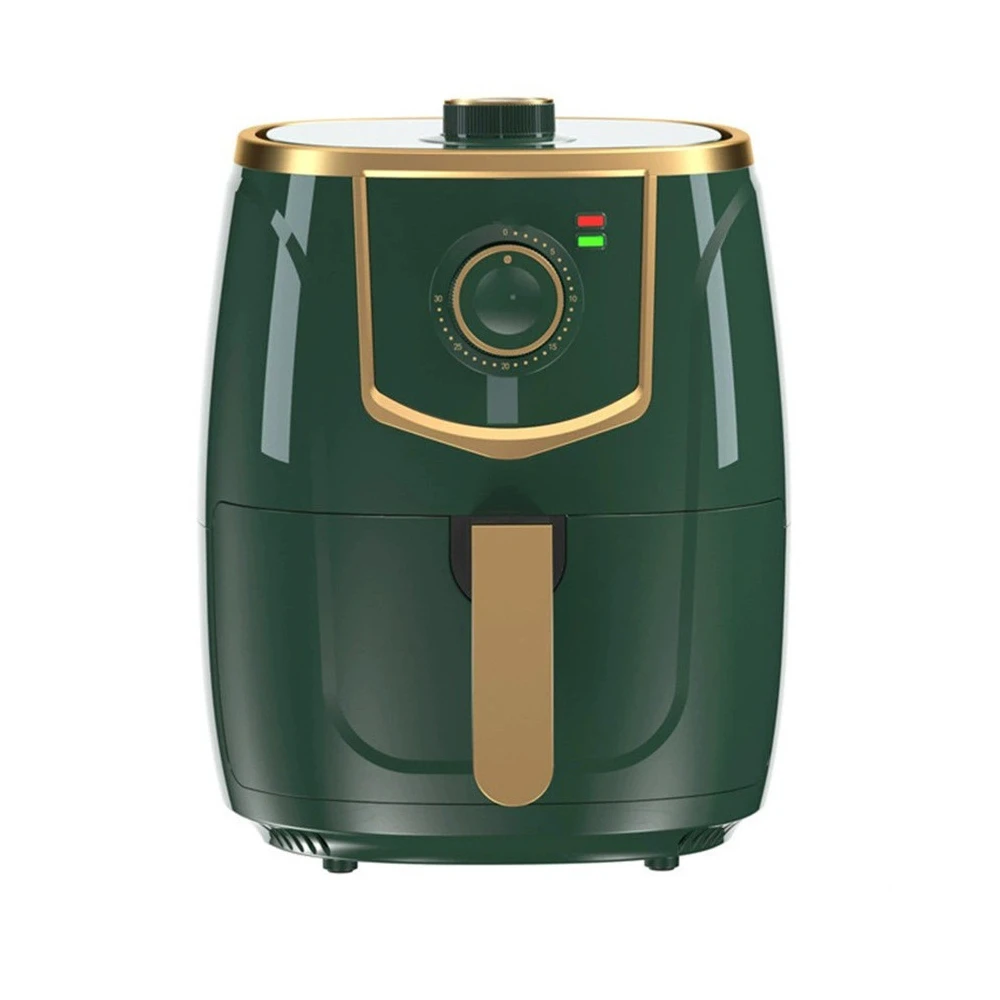 Newest Air Fryer Large 8.5 QT, Green, 8 in 1 Touch Screen, Visible Window,  1750W 