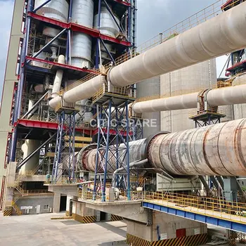 CITIC Rotary Kilns Professional High Efficiency Kaolin Lime Cement Calcination Rotary Kiln