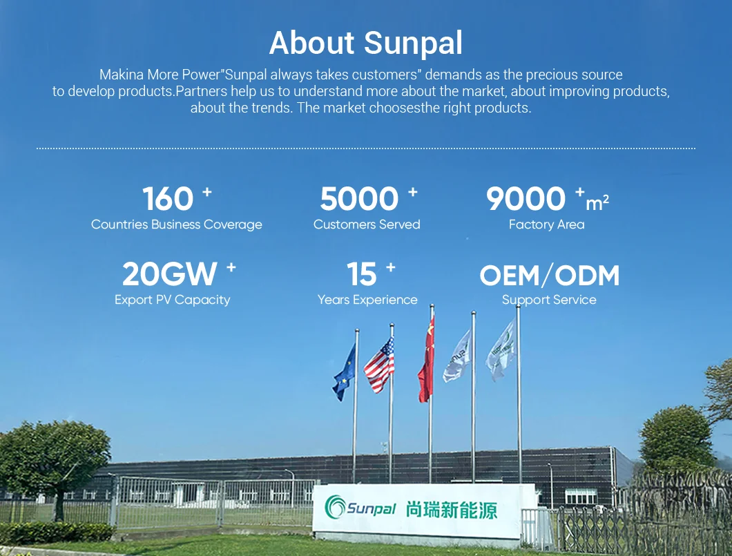 Sunpal Sunpal off Grid Solar Power System 30kw 30 50 kw 50kva 60kw Complete ...