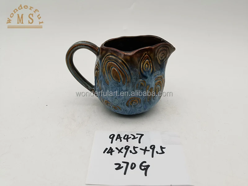 Factory price ceramic mug coffee mug porcelain cup tableware with reactive glaze for break time home decoration