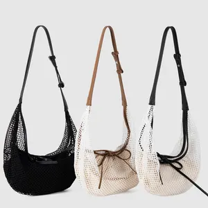 Custom 2026 Trending Women'S Fashion Design Knitting Crossbody Cross Body Bag Woman Woven Shoulder Bags