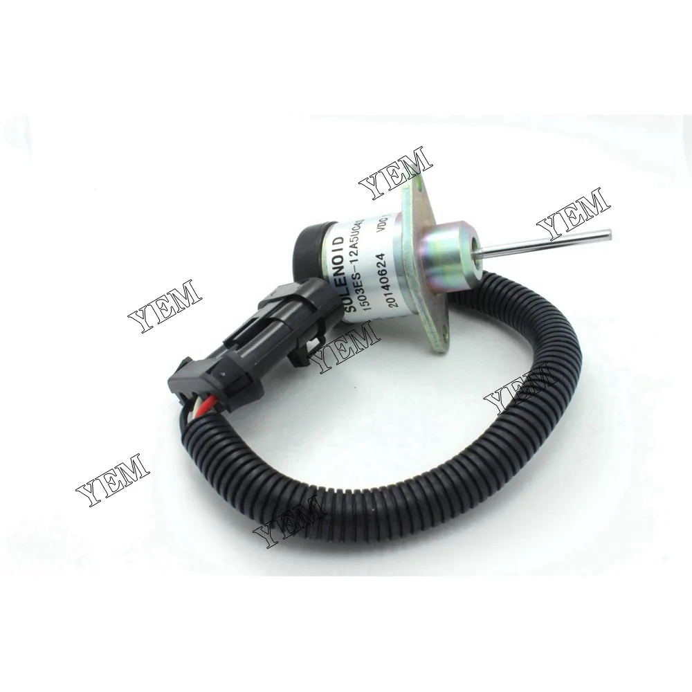 High Performance Aftermarket Spare Part Solenoid 1503ES-12A5UC4S for Kubota Engine V2203 V2003 Bobcat S185