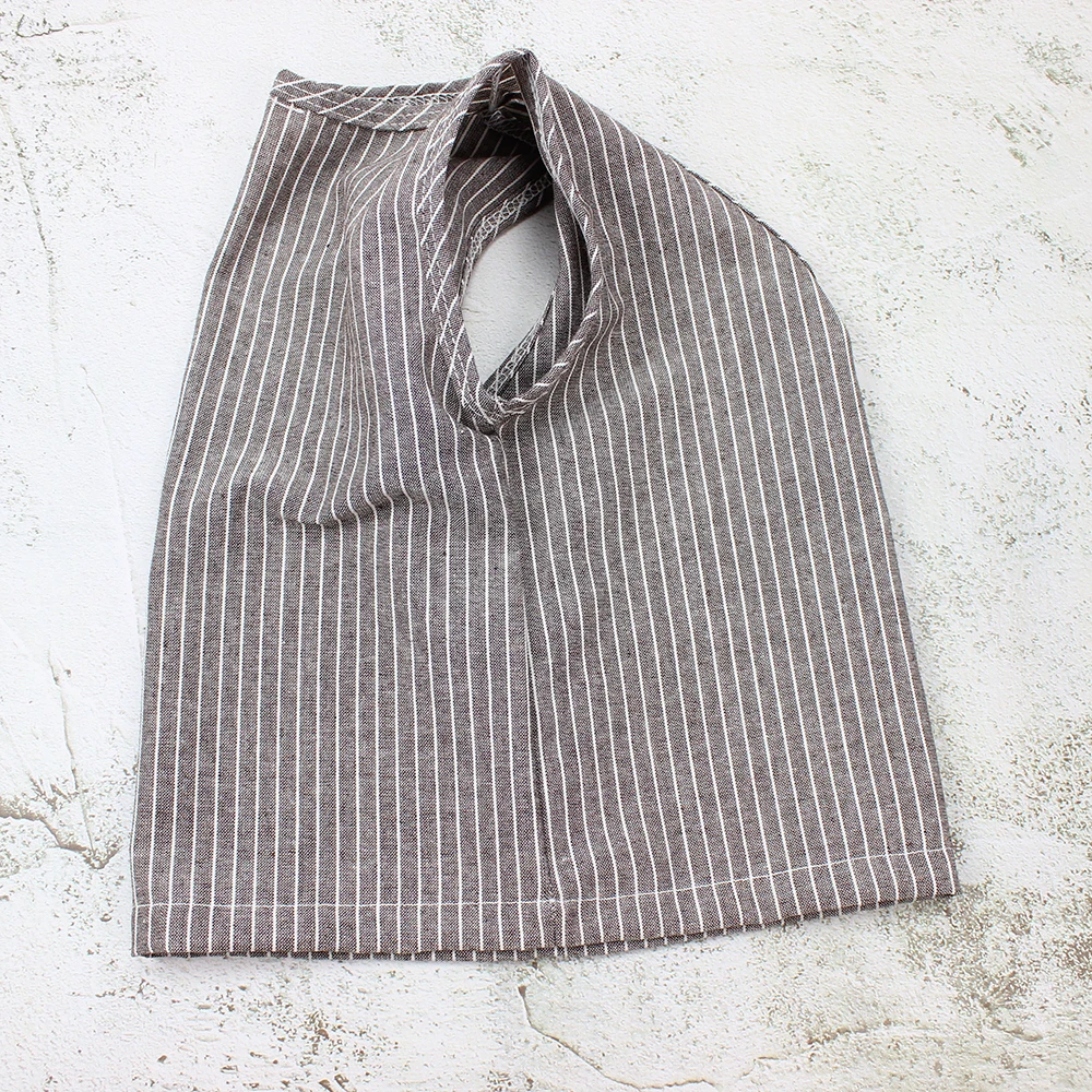 
Новая коллекция, льняная полосатая рубашка для мальчиков с индивидуальным дизайном, детская одежда, детские топы без рукавов с V-образным вырезом 