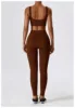 brown bra set