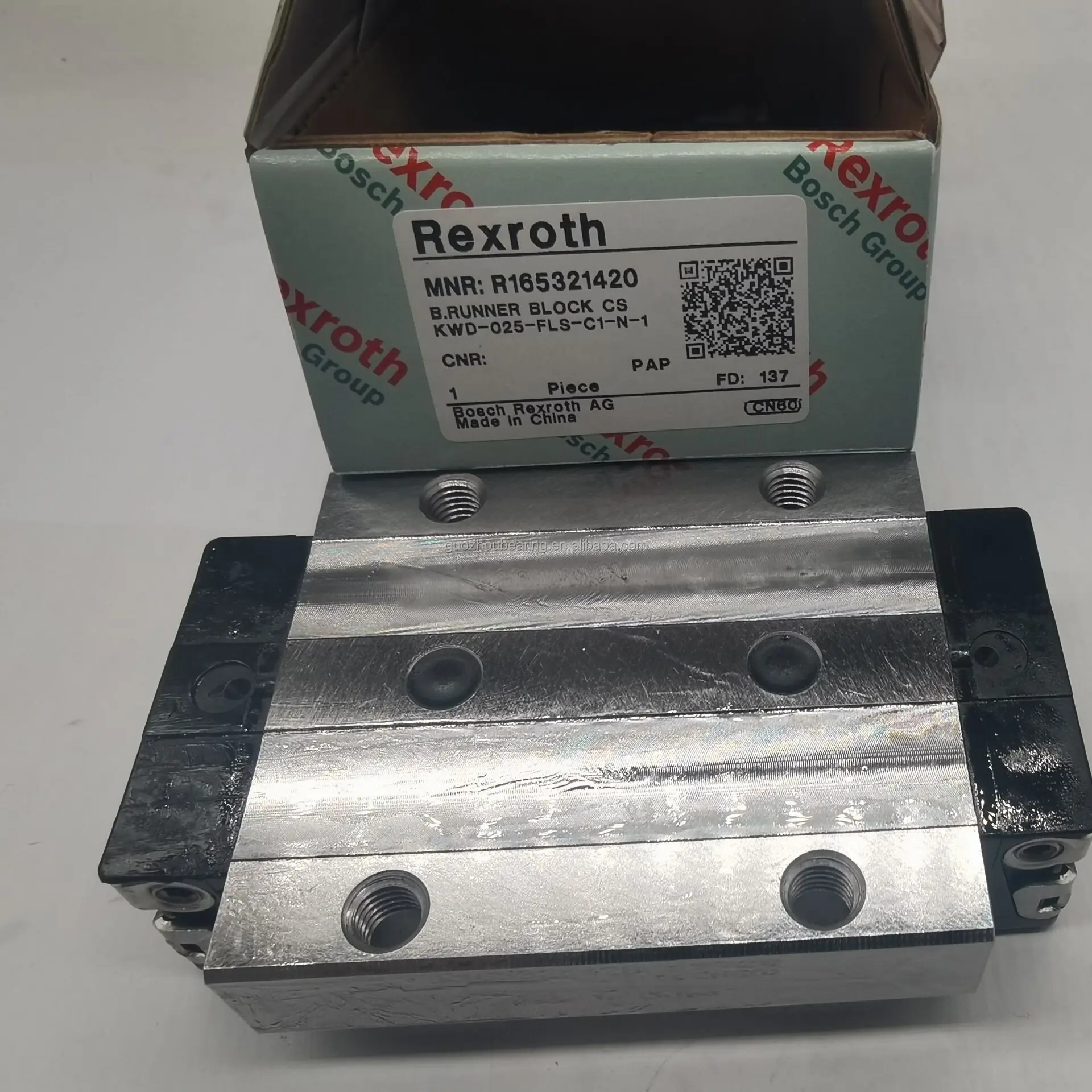 Source Rexroth linear guide runner block R165322220 R 165322220 on