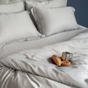 Breathable Bamboo Viscose Bedding Set Wholesale Bamboo Bed Linen for Home