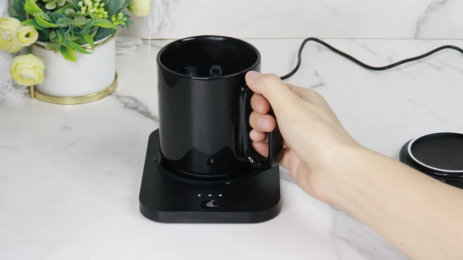 Electric Smart Mug Warmer Wireless Self Heated Coffee Cup Usb Coffee