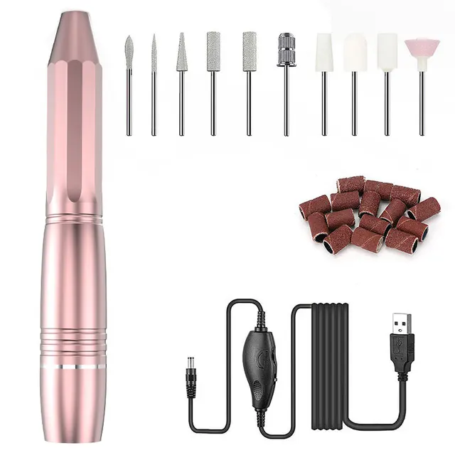 Wholesale miniature Small and light Pen style professional manicure machine portable nail drill other nail equipments