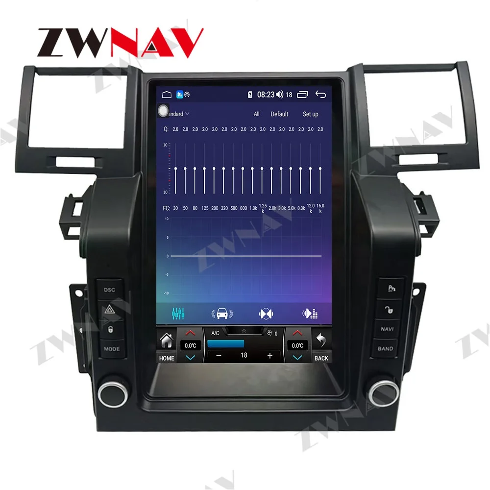 ZWNAV Android 11 Car Multimedia Player for Land Rover Range Rover Sport 2006 2007 2008 2009 GPS Navigation Auto Stereo Head Unit