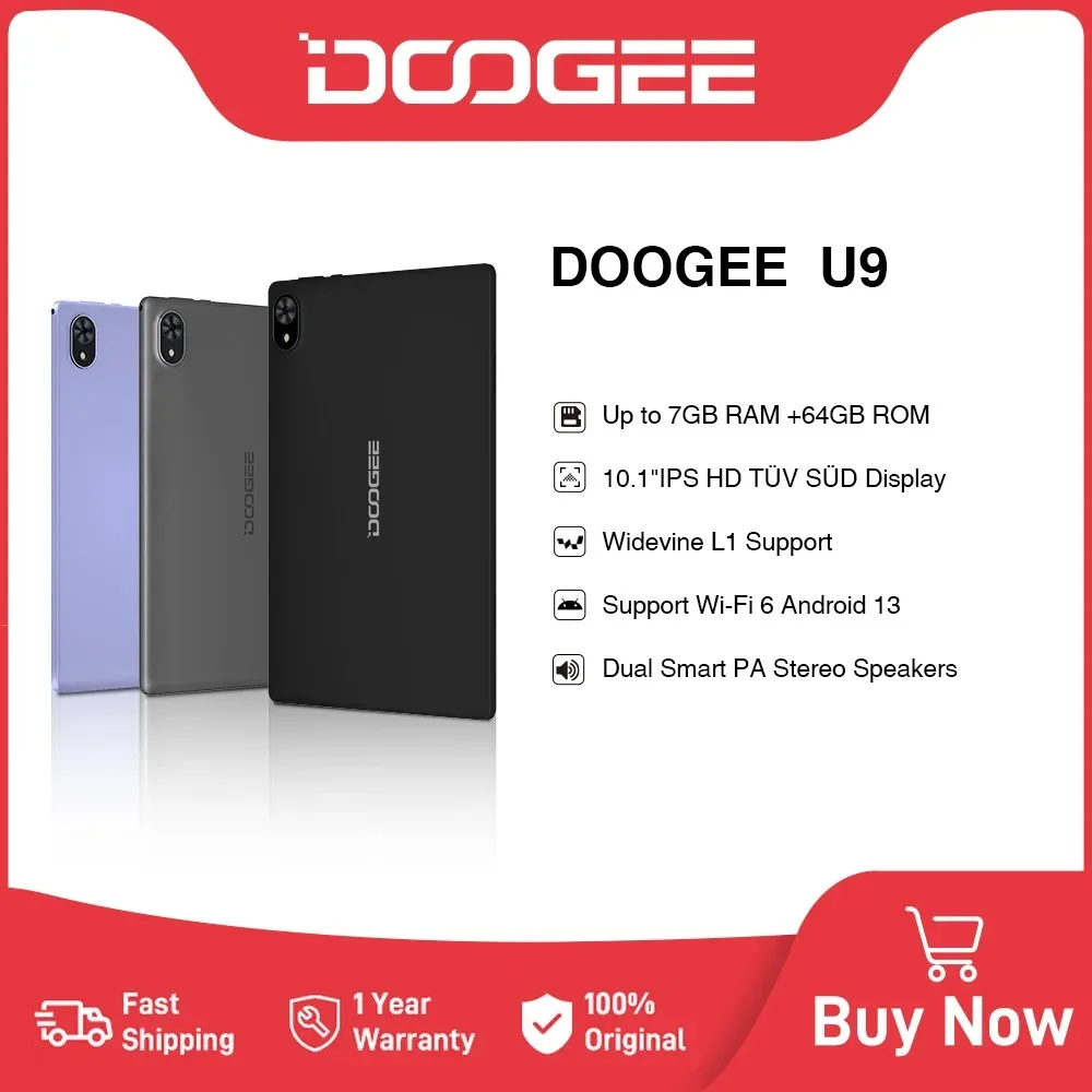 Wholesale DOOGEE U9 Tablet PC - High Performance & Durability