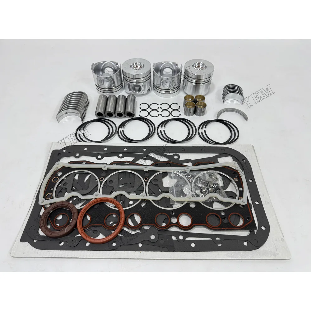 For Deutz CA498-12 Piston and Rings With Gasket Set With Bearing Set Standard Size Engine Parts 3