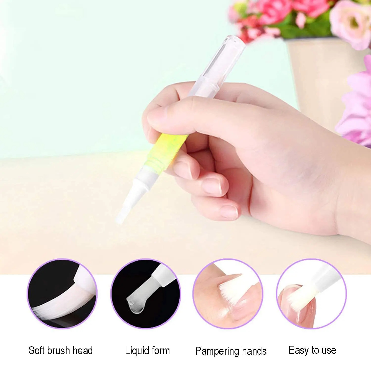 Nail Treatment Cuticle Repairing Cracked Dry Nutrition Oil Pen 12 Smell