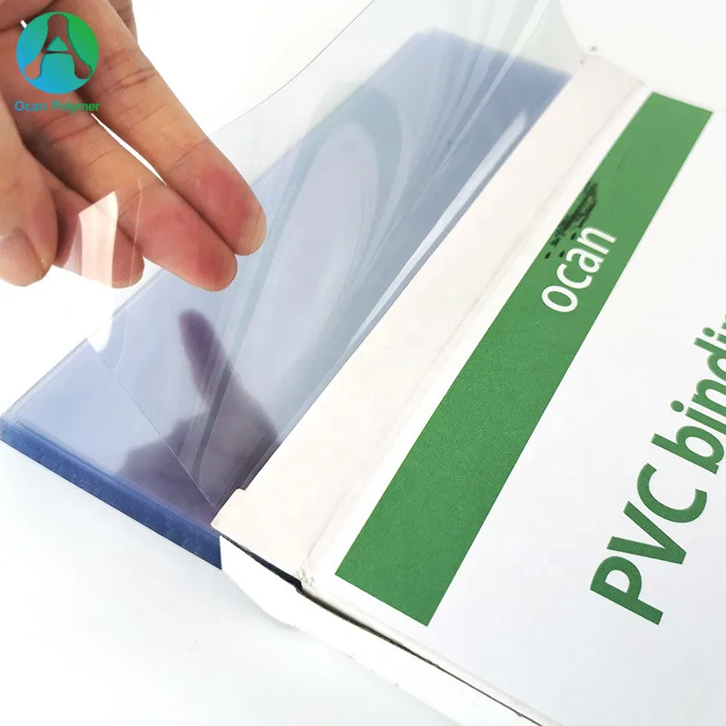 Document Binding Covers A4 A3 A5 PVC PP Clear Leathergrain Card Acetates Plastic 