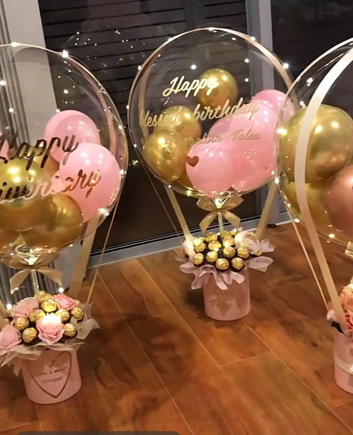 2023 New Arrival Mother's Day Bobo Balloon Bouquet with Flowers