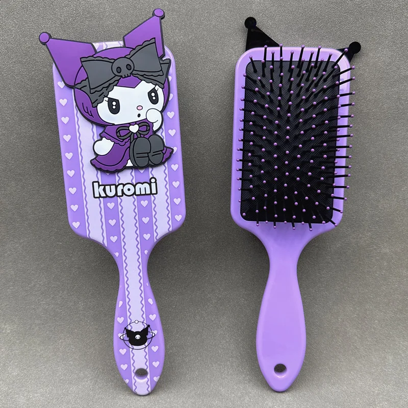 Red Hair Melody Kuromi Stitch Massage Hair Combs Smooth Blue Stitch ...