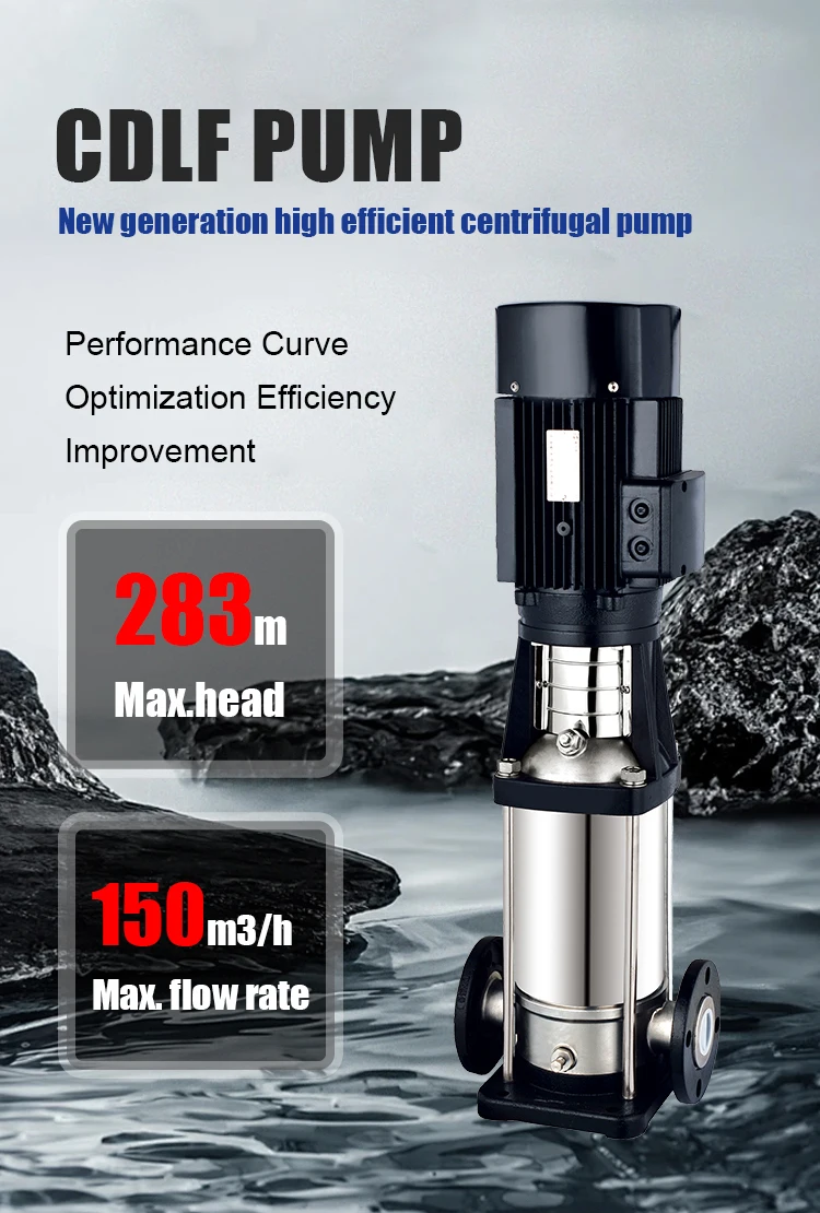 HP Centrifugal Multistage Pump High Pressure Efficiency