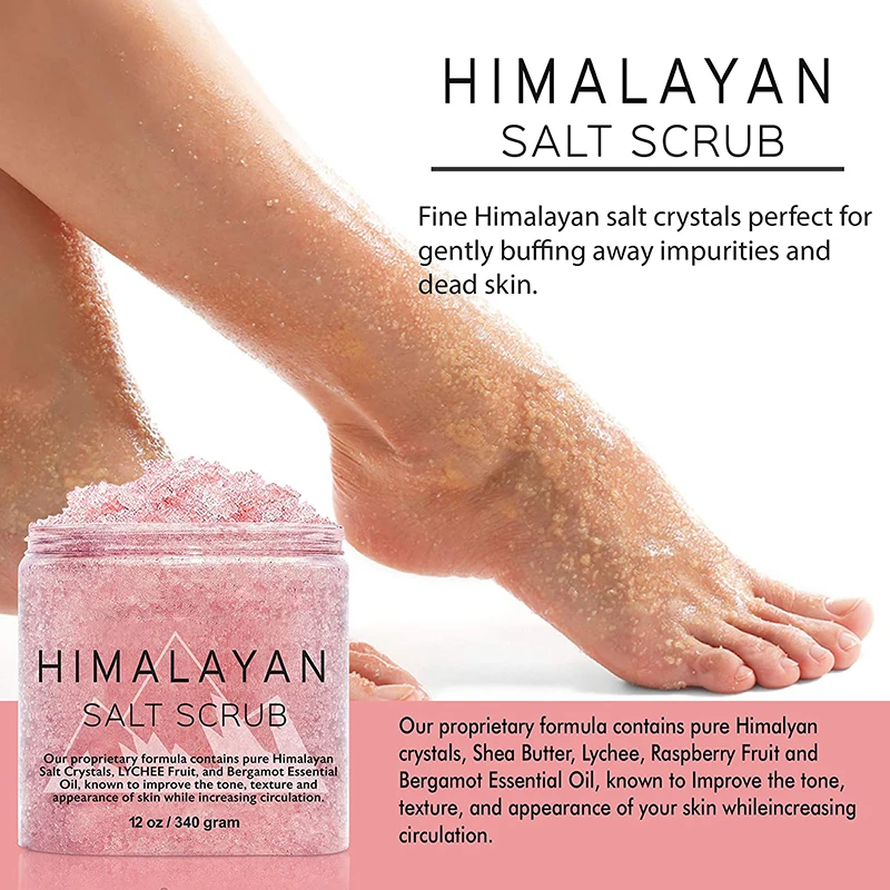 Exfoliating Whitening Body Scrub Korean Private Label Deep Cleansing