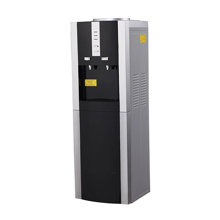 Dispensador vertical automático de botella caliente y frío con depósito personalizado y compresor de alta eficiencia para refrigeración