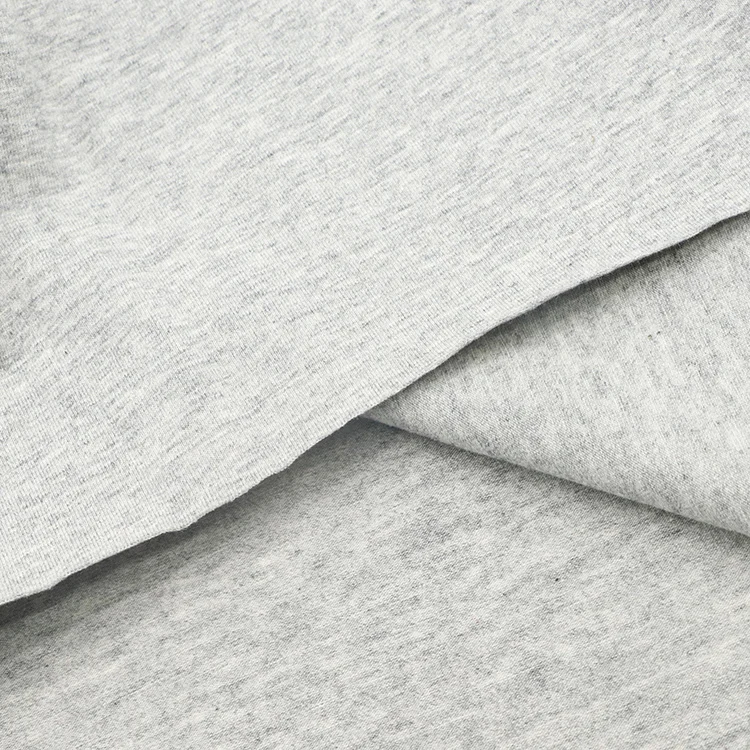 Custom Print Organic Cotton Jersey Fabric Comfortable 95 Cotton 5 Sp Knitted Cvc Jersey Fabric