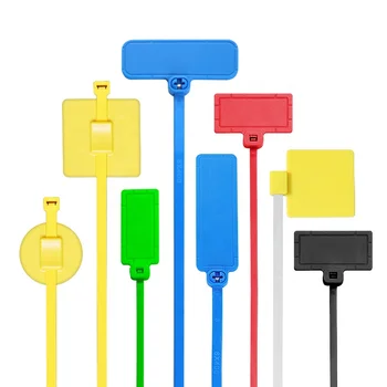 WYUAN 860-960MHz RFID UHF Cable Ties Tag Self-locking Tamper-proof Disposable Zip Tie Wrap Label Asset Safety Management