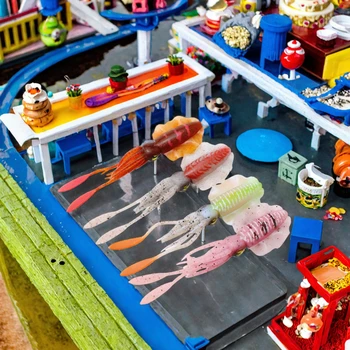 New Arrival 10cm 20cm Factory Wholesale UV Bionic PVC Artificial Soft Bait for Saltwater Fish Sea & Boat Fishing – Soft Lure – view 4