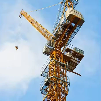 T6515-10 Self-Erecting Tower Crane with Core Components-Second Hand Motor Pump Bearing
