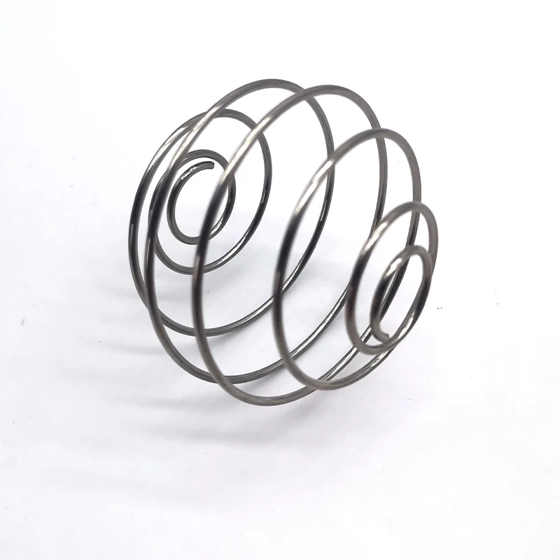 Spring Wire Spiral Compression Spring Bottle Blender Food Grade Stainless Steel Whisk Mixing Ball Shaker