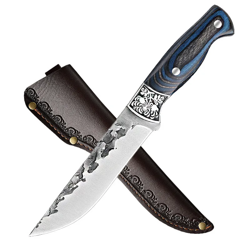 Hand-Forged Stainless Steel Butchering & Deboning Knife Home Outdoor Camping Fish Killin aperçu 7