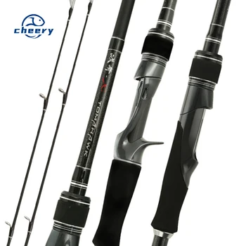 CHEERY Wholesale Freshwater Bass Fishing Rods 1.8m-2.4m 30T Carbon Fiber H/XH Action Spinning & Baitcasting Rods – Rod – view 2