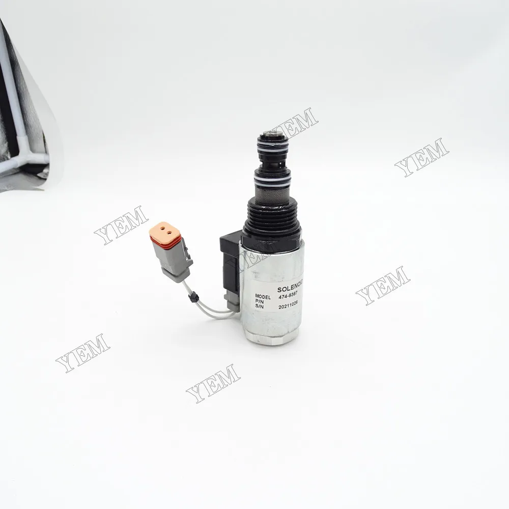 Solemoid Valve 474-9387 for Cat Genuine Engine Parts 5